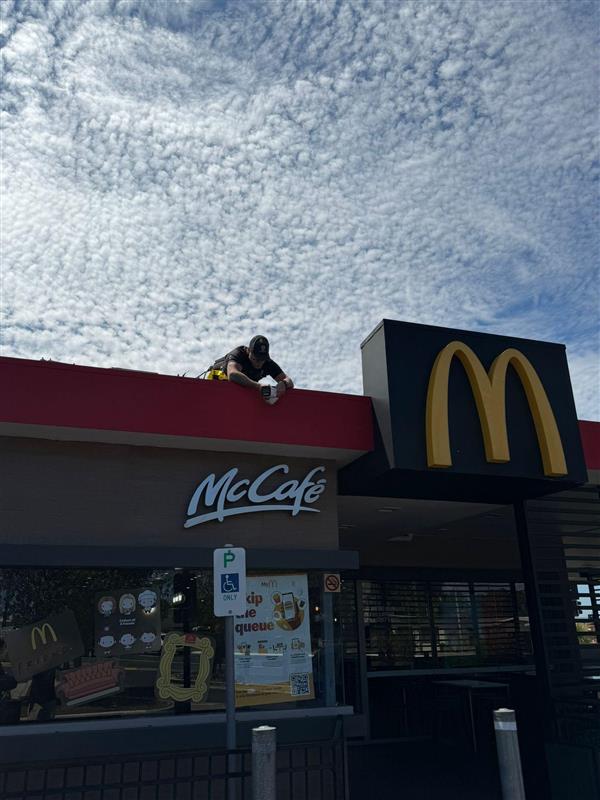 Commercial CCTV upgrade at McDonald's West Dubbo